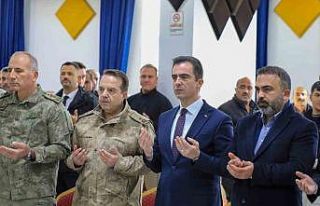 Vali Karakaya şehit mevlidine katıldı