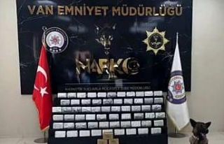 Van’da otomobilde 53 kilo eroin ele geçirildi
