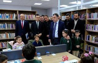 Yenilenen Halk Kütüphanesi’nin açılışı gerçekleşti