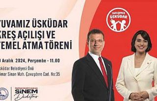 ‘Yuvamız Üsküdar’ kreş açılışı ve temel...