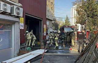 Zeytinburnu Matbaacılar Sitesinde yangın paniği