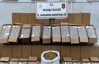 1 milyon 220 bin boş ve dolu makaron ele geçirildi