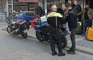 Abartılı egzozla cadde turuna 9 bin 267 TL ceza