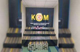 Adana’da 2 bin 750 kaçak sigara, 44 elektronik...