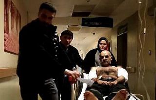 Ağaç soyma makinesine kollarını kaptırdı