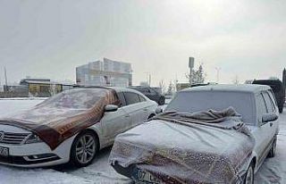 Ağrı’da dondurucu soğuklar hayatı olumsuz etkiliyor