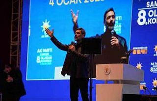 AK Parti Samsun İl Kongresi’nde Uğur Işılak...