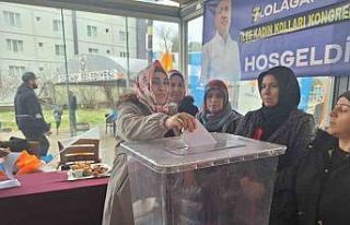 AK Parti Selendi Kadın Kolları Kongresi bayram havasında...