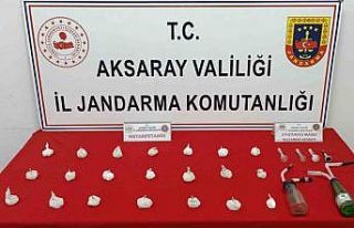 Aksaray’da uyuşturucu ticareti yapan 2 kişi tutuklandı