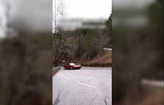 Alanya’da lüks otomobille drifte 39 bin TL ceza