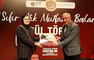 Alanya’da Sıfır Atık Mutfakta Başlar ödül...