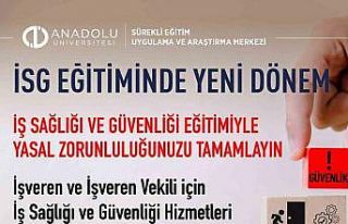 ANADOLUSEM’den ulusal ölçekte İSG eğitimleri...