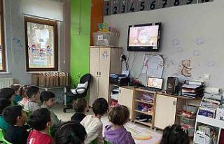 Anaokulu öğrencilerine ağız ve diş sağlığı...