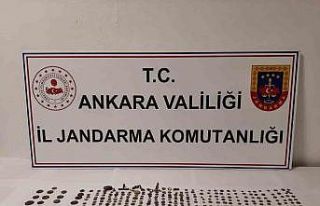 Ankara’da tarihi eser operasyonu: 530 parça obje...