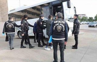 Antalya’da son 1 haftada 483 aranan şahıs yakalandı