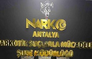 Antalya’da son bir haftada uyuşturucu operasyonlarında...