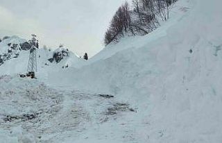 Artvin’in Macahel Geçidi’nde kar çilesi