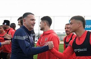 Atakaş Hatayspor, Galatasaray maçı hazırlıklarını...