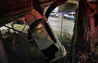 Ataköy’de alkollü sürücünün kontrolünü kaybettiği...