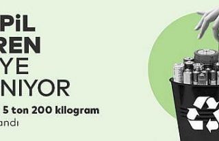 Ataşehirliler atık pilleri toplayıp hediyeler kazanıyor