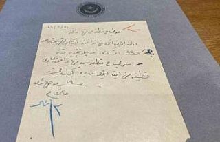 Atatürk’ün Çanakkale Savaşları sırasında...