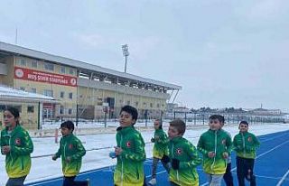 Atletizm antrenmanları devam ediyor