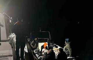 Aydın’da 19 düzensiz göçmen kurtarıldı