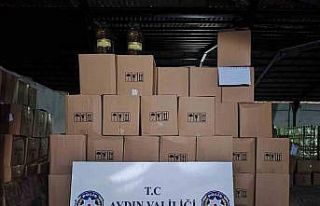 Aydın’da 2 bin 700 litre tağşiş yağ ele geçirildi