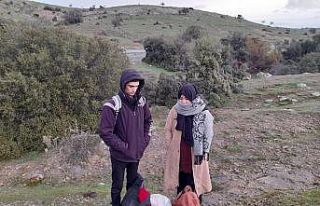 Ayvacık’ta 2 kaçak göçmen yakalandı