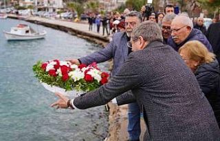 Ayvalık’ta mübadelenin 102. yılı anısına denize...