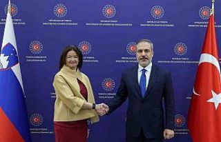 Bakan Fidan, Slovenya Başbakan Yardımcısı Fajon...