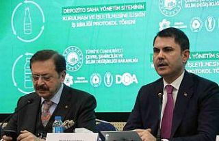 Bakan Murat Kurum: “Depozito Yönetim Sistemi 520...