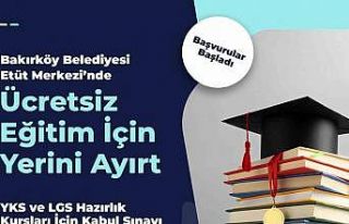 Bakırköy Belediyesi’nin YKS ve LGS hazırlık...