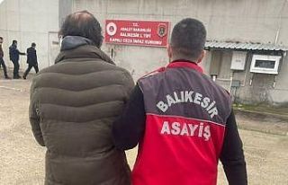Balıkesir’de kesinleşmiş hapis cezası bulunan...