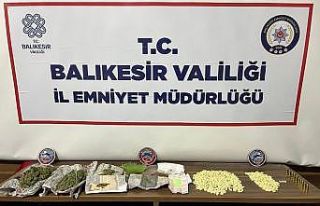 Bandırma’da uyuşturucu operasyonu: 895 adet uyuştucu...