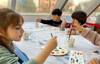 Başiskele’de çocuklar tatilde yine atölyelerde...