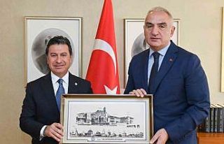 Başkan Aras, Bakan Ersoy ile görüştü