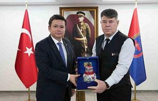 Başkan Aydın’dan Tuğgeneral Tataroğlu’na hayırlı...