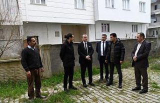 Başkan Balaban çalışmaları yerinde inceledi