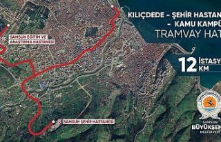 Başkan Doğan: “Samsun Şehir Hastanesi Tramvay...
