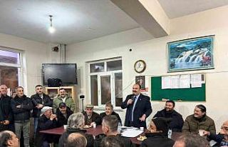 Başkan Hamamcı’dan merhum muhtara vefa