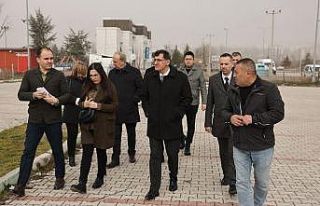 Başkan Kahveci, Şehzadeler Parkı’nda incelemelerde...