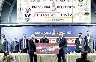 Başkan Toptaş’tan 48 spor kulübüne 1,5 milyon...