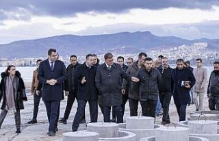 Başkan Tugay Kordon’daki çalışmaları inceledi