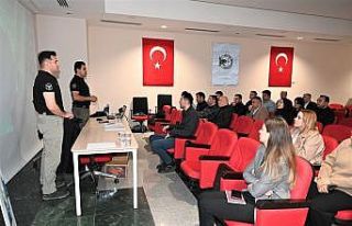 Batman Havalimanında güvenlik personeline eğitim