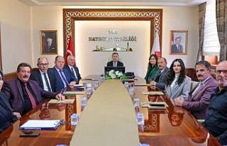 Bayburt’ta EMITT fuarının son hazırlık toplantısı...