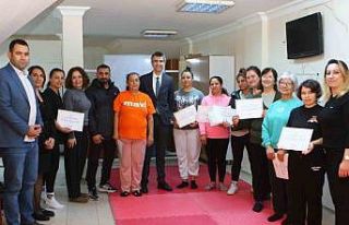 Bayraklı’da kadınlar savunma eğitimi aldı