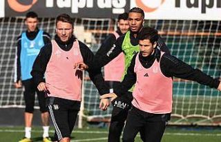 Beşiktaş, Rizespor maçının hazırlıklarını...