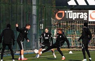 Beşiktaş, Sivasspor maçı hazırlıklarını sürdürdü