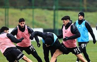 Beşiktaş’ta Samsunspor maçı hazırlıkları...
